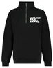 Colourful Rebel uni logo relaxed zip sweat WS416355