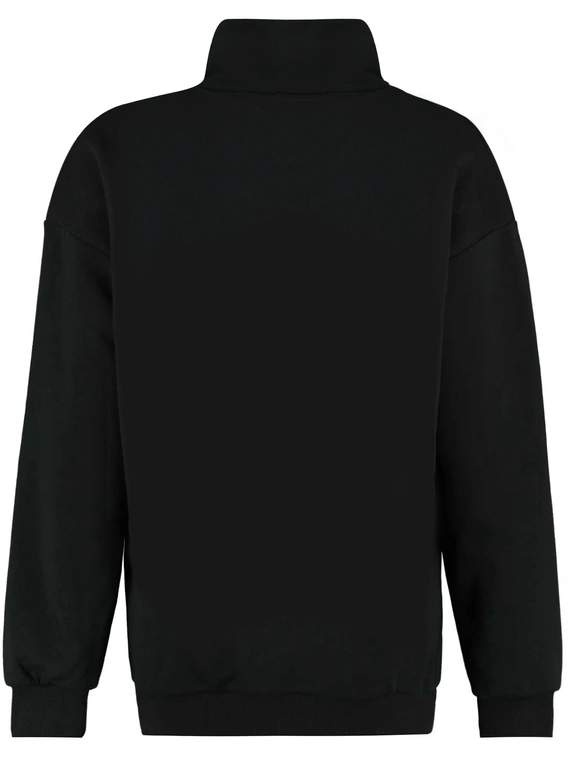 Colourful Rebel uni logo relaxed zip sweat WS416355