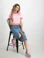 Colourful Rebel Uni ringer tee WT114471