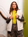 Colourful Rebel Yoni Rebel Teddy Gilet WJ116269