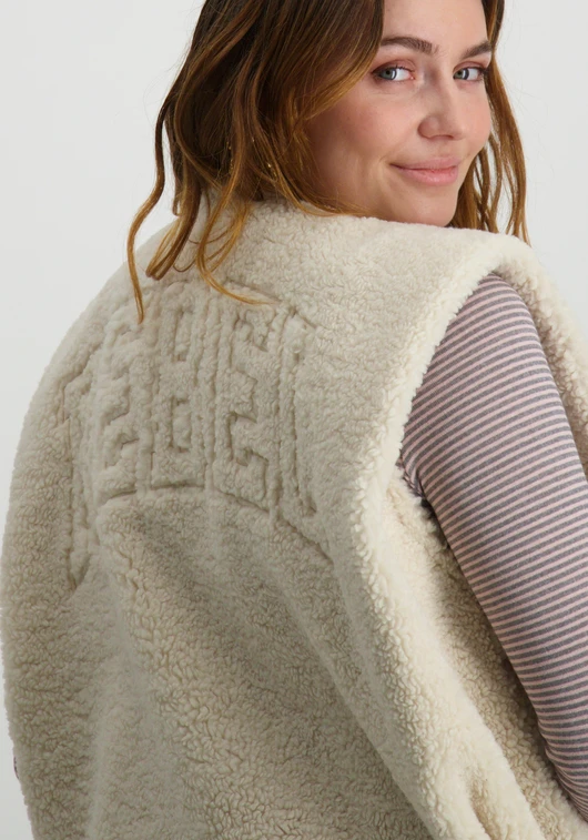 Colourful Rebel Yoni Rebel Teddy Gilet WJ116269