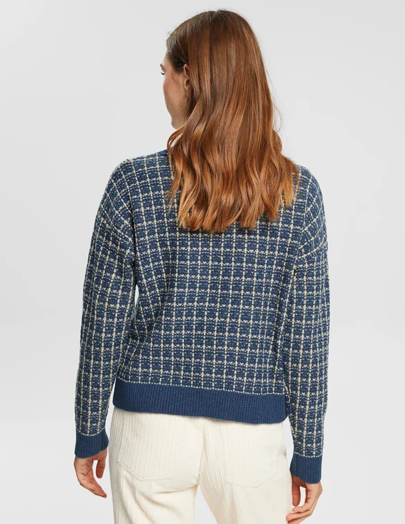 Esprit casual K_check sweater 122EE1I310