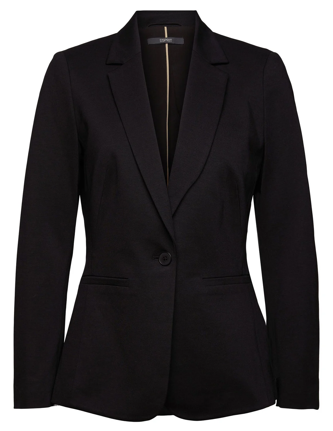 Dreigend Bewolkt Oordeel Esprit collection jersey blazer 992EO1G319 zwart kopen bij The Stone