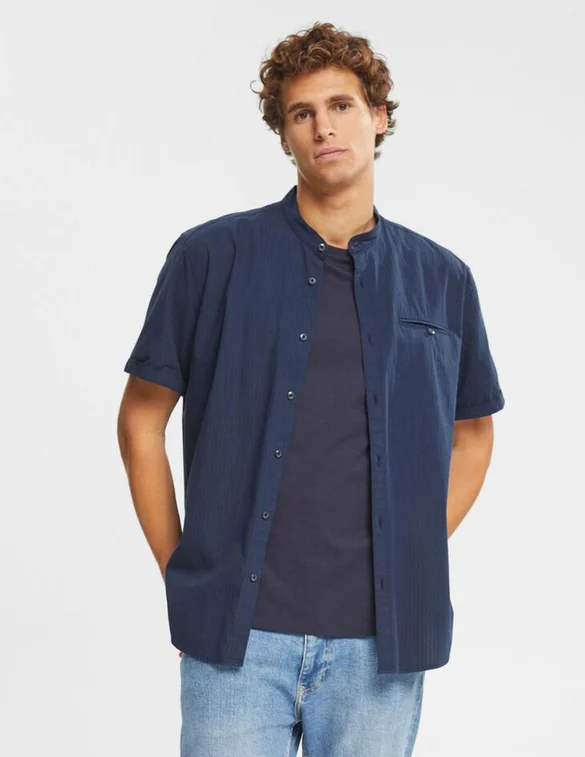 Esprit men casual SUS seersucker 062EE2F301
