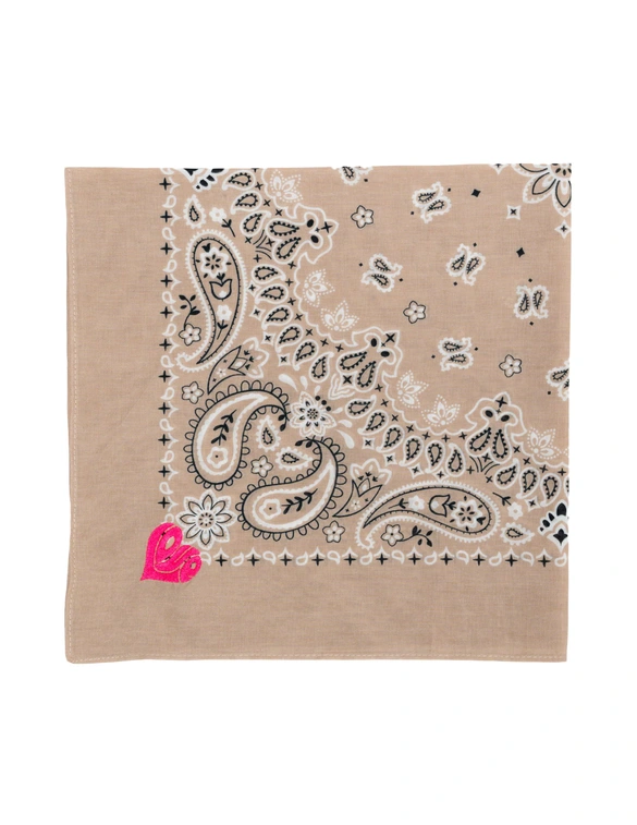 Flora Bandana Bandana smiley LOVE