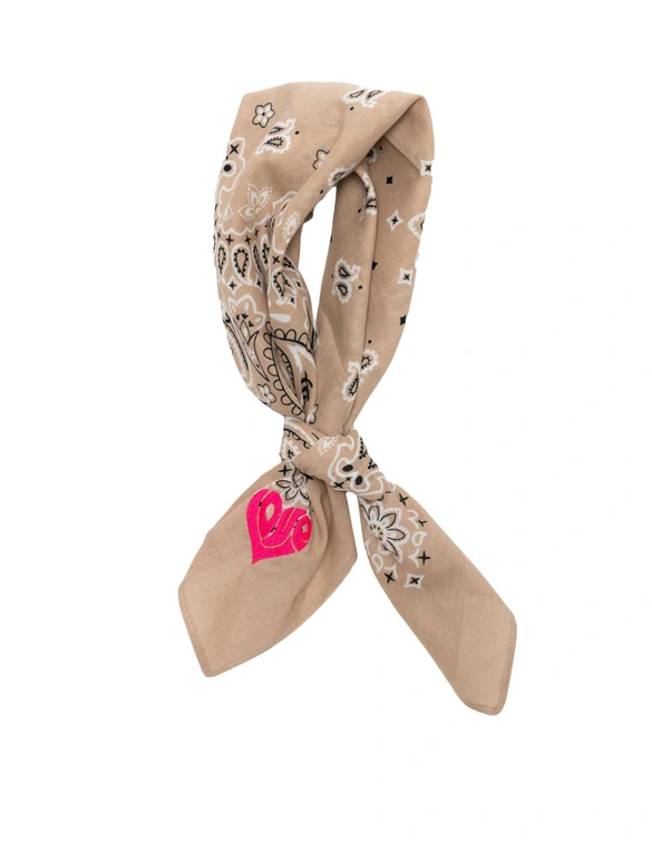 Flora Bandana Bandana smiley LOVE