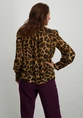 Geisha Animal print blouse 43881-26