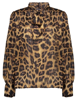 Geisha Animal print blouse 43881-26