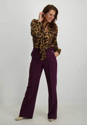 Geisha Animal print blouse 43881-26