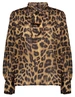 Geisha Animal print blouse 43881-26
