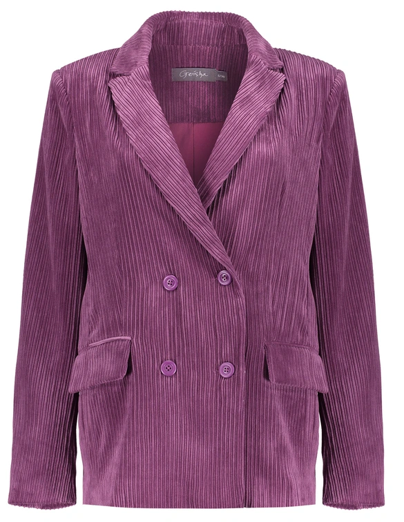 Geisha Blazer hi-lo cord 45518-10