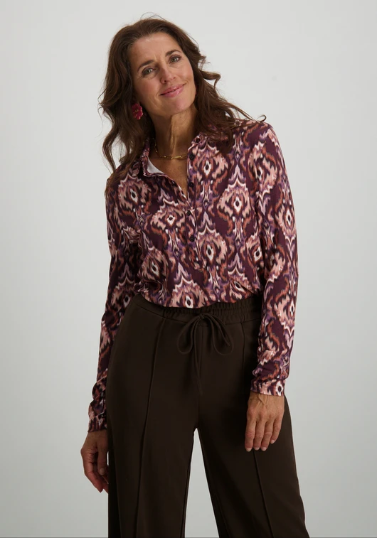 Geisha Blouse AOP jersey 42542-60