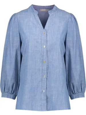 Geisha Blouse chambray 53164-70