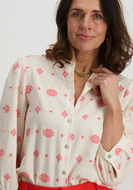 Geisha Blouse embroidery 53176-70