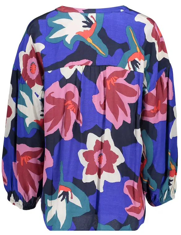 Geisha Blouse flowers 33377-26