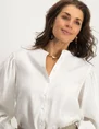 Geisha Blouse, knitted back 23502-10