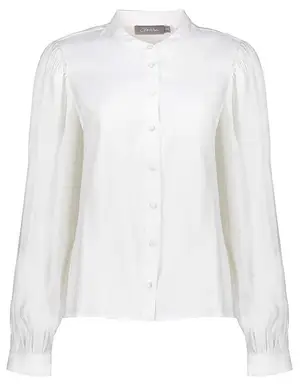 Geisha Blouse, knitted back 23502-10