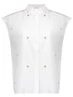 Geisha Blouse lurex hearts 53341-81