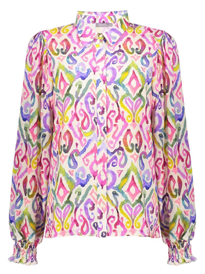 Geisha Blouse met print 53205-20
