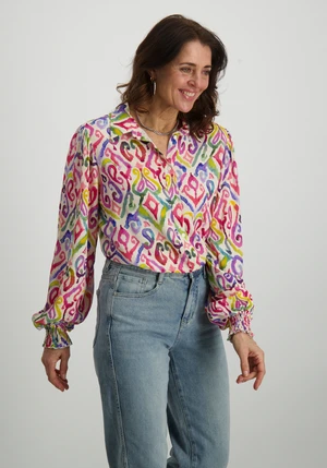 Geisha Blouse met print 53205-20