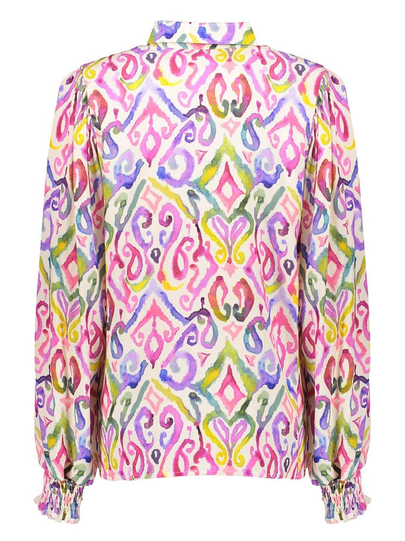 Geisha Blouse met print 53205-20