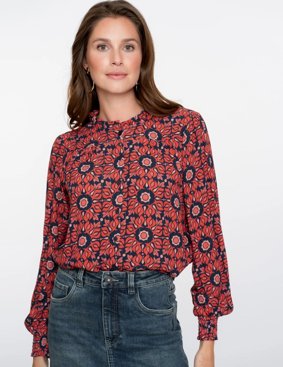Geisha Blouse print 53611-20