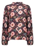 Geisha Blouse print flowers 53610-20