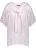 Geisha Blouse stripes with bow 53062-14