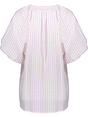 Geisha Blouse stripes with bow 53062-14