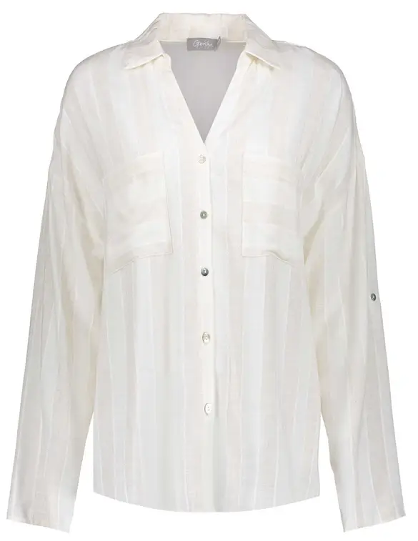 Geisha Blouse turn-up sleeves 33426-45