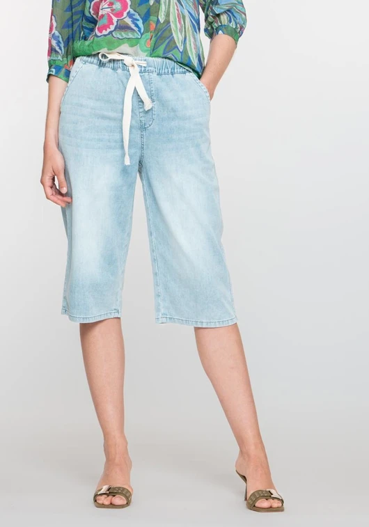 Geisha Capri elastic waist 51306-10