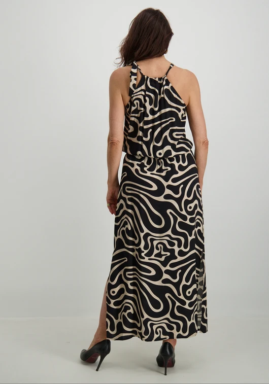 Geisha Dress AOP bicolor 47366-70