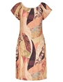 Geisha Dress elastic neck AOP 27151-60 MAY