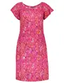 Geisha Dress elastic neck AOP 37053-60 MAY