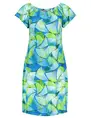 Geisha Dress elastic neck AOP 37053-60 MAY