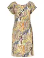 Geisha Dress elastic neck AOP 37053-60 MAY
