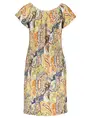 Geisha Dress elastic neck AOP 37053-60 MAY