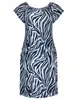 Geisha Dress elastic neck AOP 37381-60 MAY