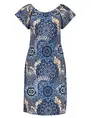 Geisha Dress elastic neck AOP 37381-60 MAY