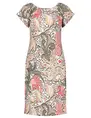 Geisha Dress elastic neck AOP 37381-60 MAY