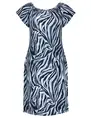 Geisha Dress elastic neck AOP 37381-60 MAY