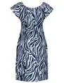 Geisha Dress elastic neck AOP 37381-60 MAY