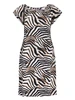 Geisha Dress elastic shoulder jersey AOP 57363-60 MAY