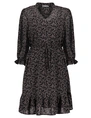 Geisha Dress little flower print & ruffle 17057-26