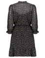 Geisha Dress little flower print & ruffle 17057-26