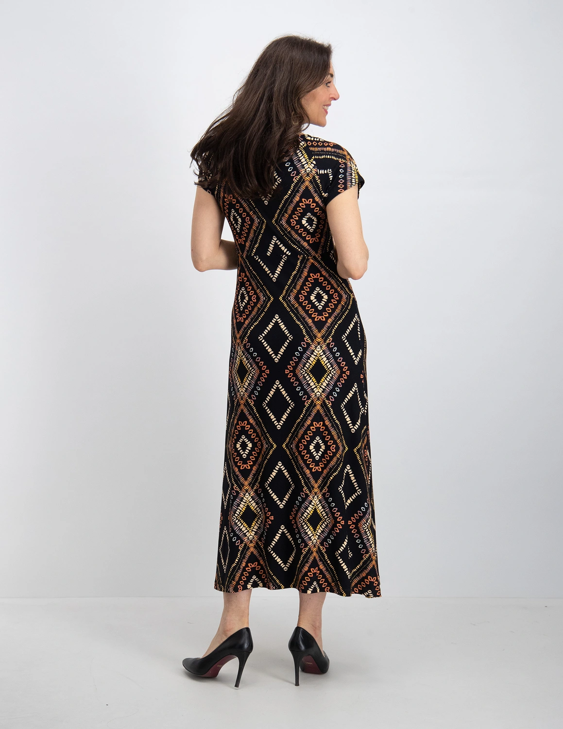 Lange jurk top geisha