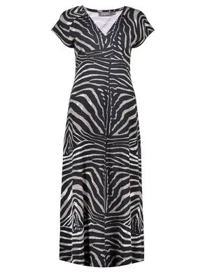 Geisha Dress long AOP 37054-60 JANE
