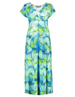 Geisha Dress long AOP 37054-60 JANE