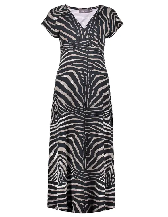 Geisha Dress long AOP 37054-60 JANE