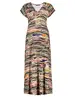 Geisha Dress long AOP 37054-60 JANE